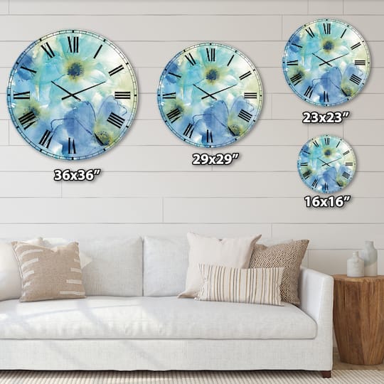 Designart 'Seashell Cosmos Ii Cabin Wall Clock